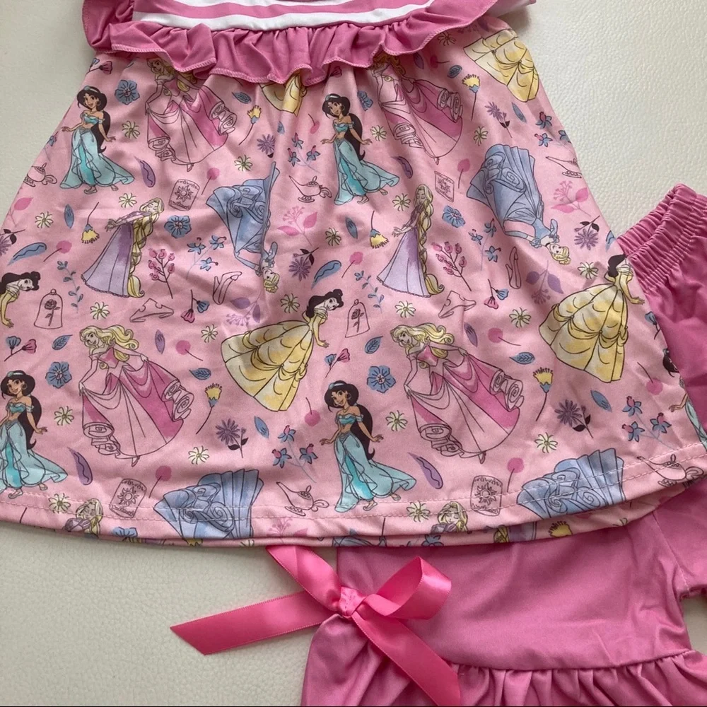Boutique Princess Belle Jasmine cute Shorts set - Picture 9 of 9